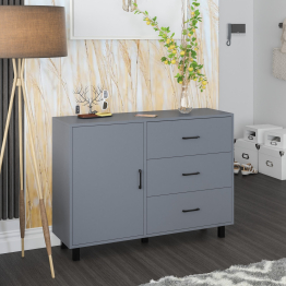 Комод-тумба три ящика и дверка РВК 122-1204