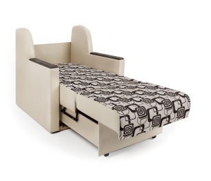 Кресло-кровать Аккорд Д, экокожа/шенилл