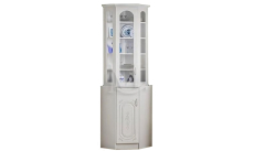 Серванты, Буфет Лиза 2 угловой (белый глянец/белый)