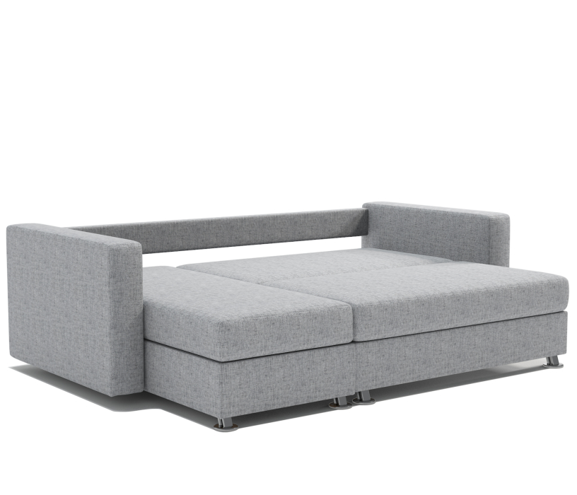 Диваны угловые в гостиную, Угловой диван Ария левый, рогожка