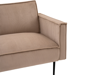 Диван прямой STOOL GROUP Кассель велюр рельефный