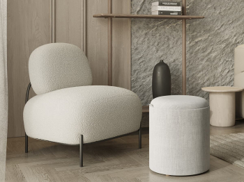 Кресло STOOL GROUP Стоун Ткань букле