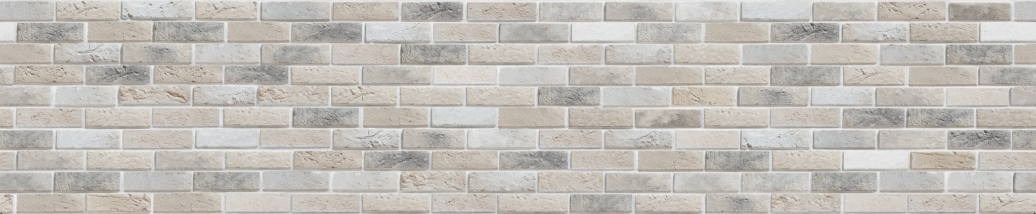 Стеновые панели из МДФ, Панель CPL "Кирпич Гранж" цветной 3050х610х6