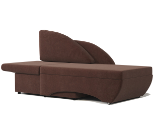 Кушетка Трио левый, велюр