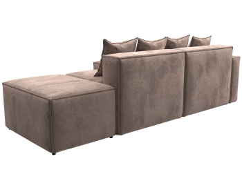 Диван угловой модульный Лига-063 угол левый, велюр TOWER