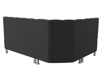 Диван кухонный угловой Кантри левый угол, рогожка Амур