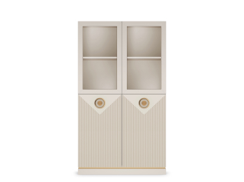 Капри шкаф-витрина низкая  