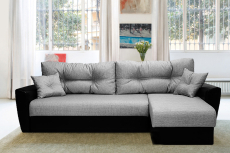 Диваны угловые, Диван угловой  Амстердам 160, рогожка /экокожа