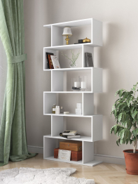 Стеллаж Ник змейка 73х25х173,2