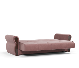 Диван-кровать прямой Делюкс книжка, велюр