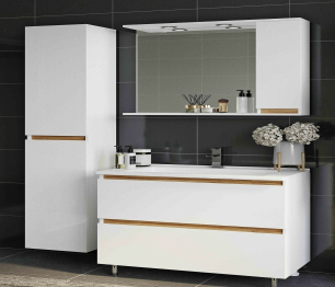 Шкаф подвесной Francesca Avanti  Венеция Bianco 30 подвесной универсальный