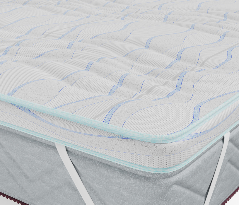 Защитные чехлы и наматрасники, Наматрасник Соник-латекс h 6см 1600*1900