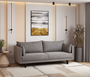 Диван-кровать Сканди, тик-так, велюр