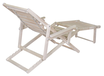 Шезлонг с подлокотниками