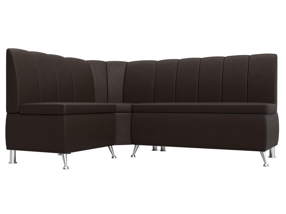 Кухонные уголки, Диван кухонный угловой Кантри левый угол, экокожа