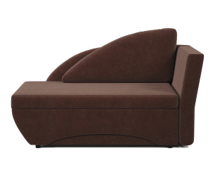 Кушетка Трио правый, велюр