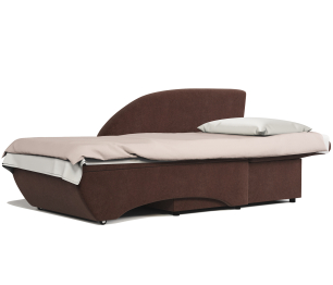 Кушетка Трио правый, велюр