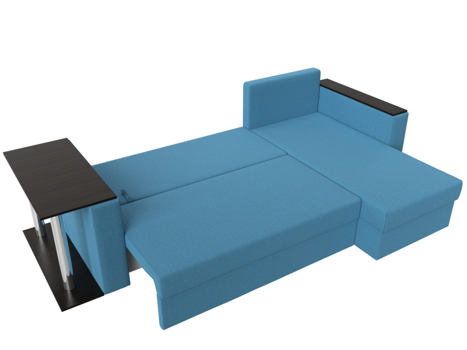 Диваны угловые в гостиную, Угловой диван Атланта правый угол, рогожка Амур