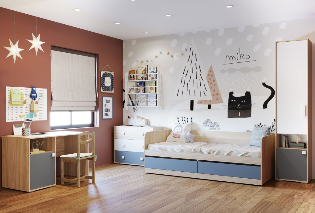 Кровати 90 см, Кровать Элиот НМ 041.92