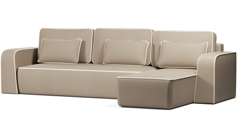 Диван-кровать угловой Линда еврокнижка,велюр