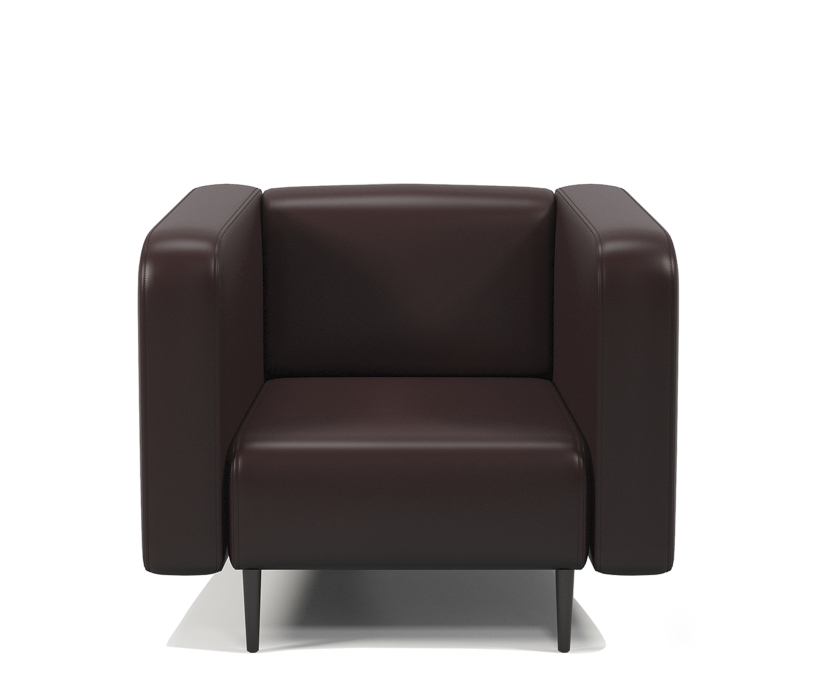 Кресло для отдыха, Кресло офисное Акцент, экокожа