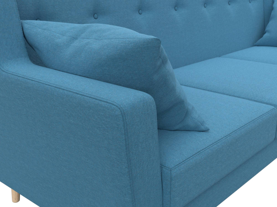 Диваны прямые кухонные, Диван кухонный прямой Брайтон 3, рогожка Амур