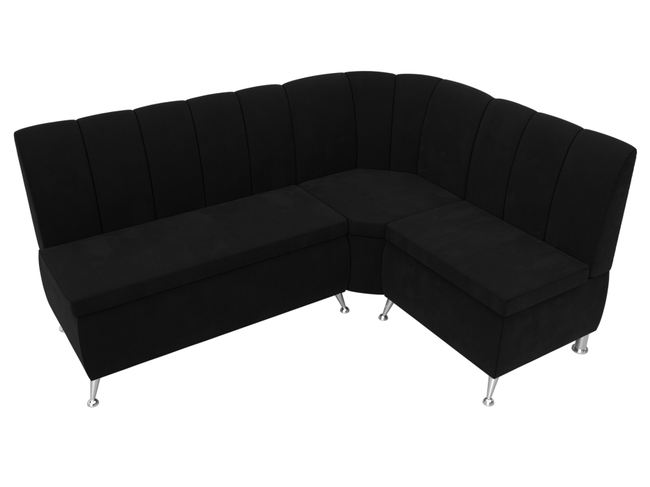 Диваны угловые кухонные, Диван кухонный угловой Кантри правый угол, микровельвет