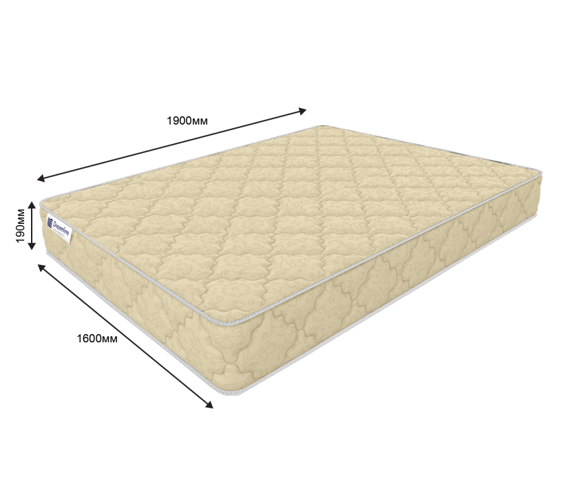 Другие размеры, Матрас DreamLine Селена 1600x1900