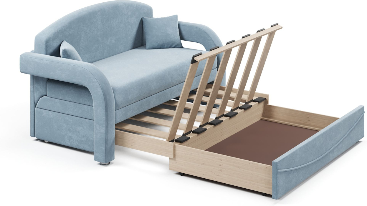 Детские диваны, Детский диван Алекс выкатной, велюр