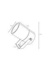 Уличный потолочный светильник MISTERO