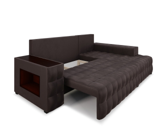 Диван Мадрид Правый угол (Бархат)