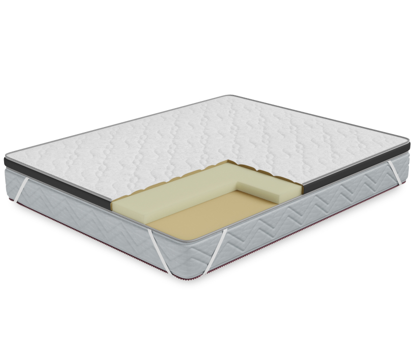 Защитные чехлы и наматрасники, Наматрасник Соник-мемори h 6см 1200*2000