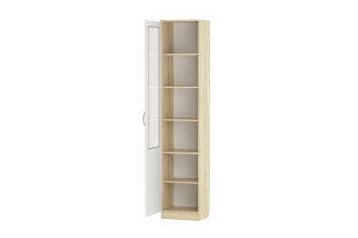 Оливия НМ 040.43 РС Шкаф для посуды Витрина, Левый