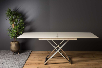 Стол-трансформер Cross (нержавеющая сталь)