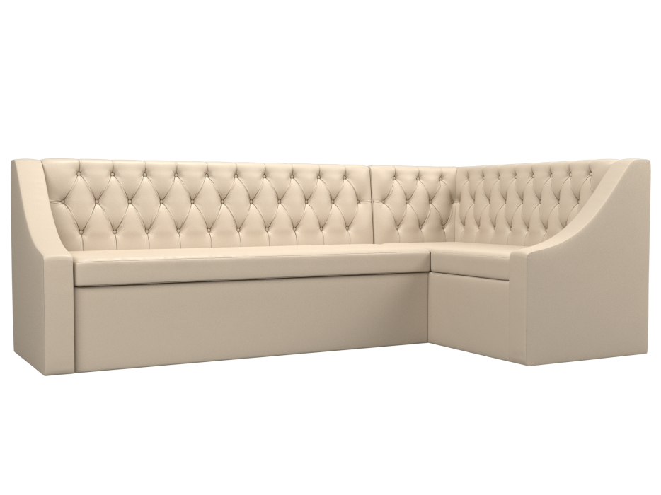 Диваны угловые кухонные, Кухонный угловой диван Мерлин правый угол экокожа