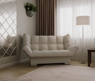 Прямой диван Клик-Кляк,велюр