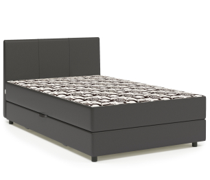 Кровать тахта Классика 100 с подъемным механизмом, шенилл / экокожа