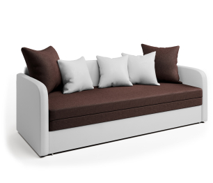 Софа Трио, экокожа и рогожка