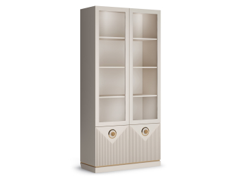 Капри шкаф-витрина двухдверная