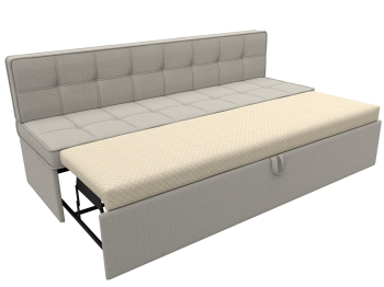 Диван кухонный прямой Техас, рогожка Амур