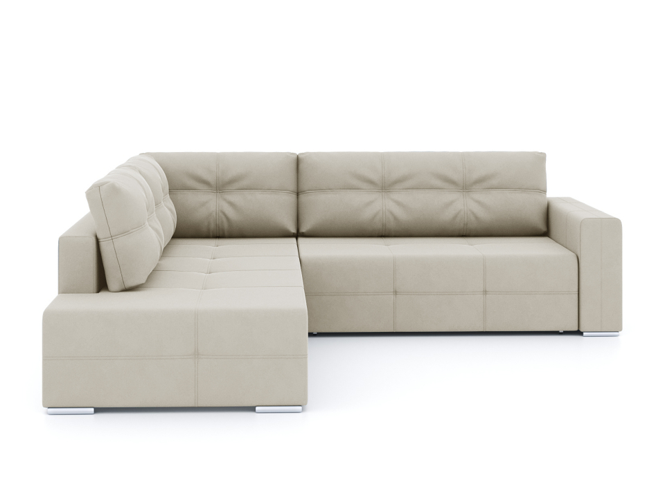 Диваны угловые в гостиную, Диван-кровать угловой Леос НПБ, велюр