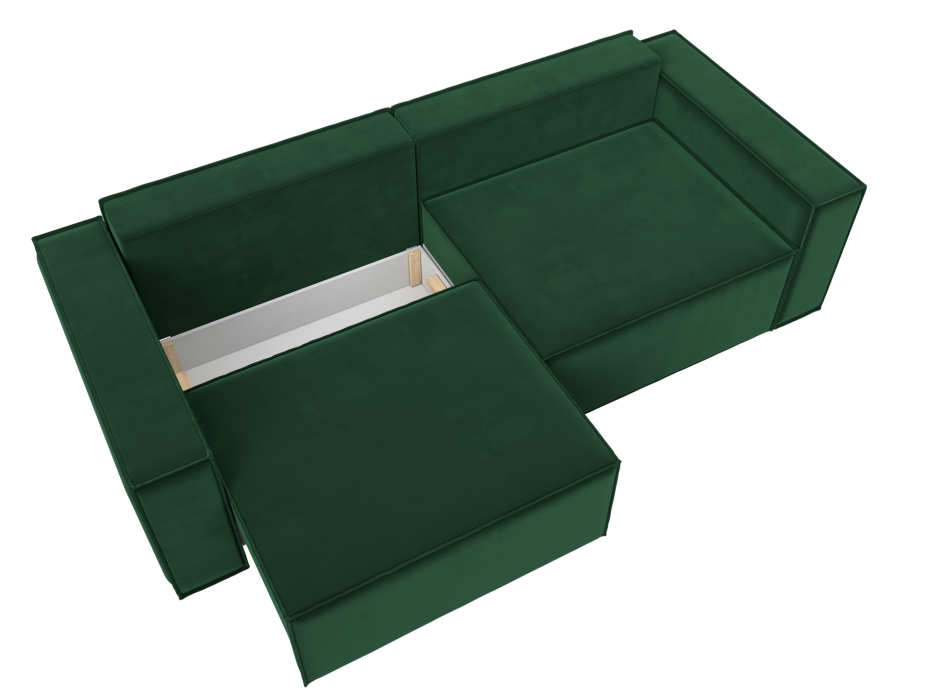 Диваны выкатные, Диван прямой Куба, велюр