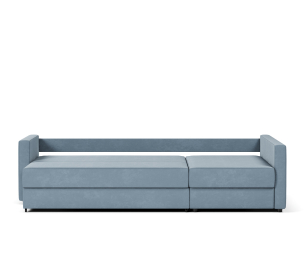 Диван угловой Фрисби дельфин, велюр
