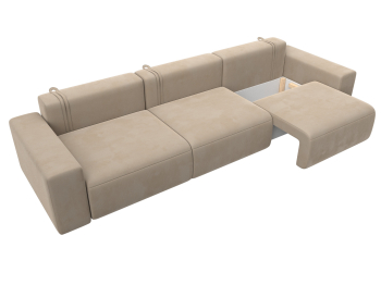 Диван прямой Лига-036 Классик Лонг, велюр