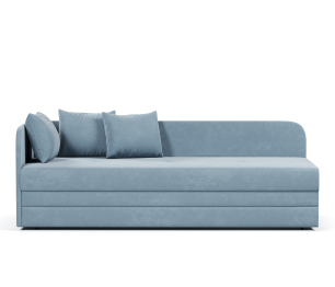 Диван прямой Ава 3 нераскладной,велюр