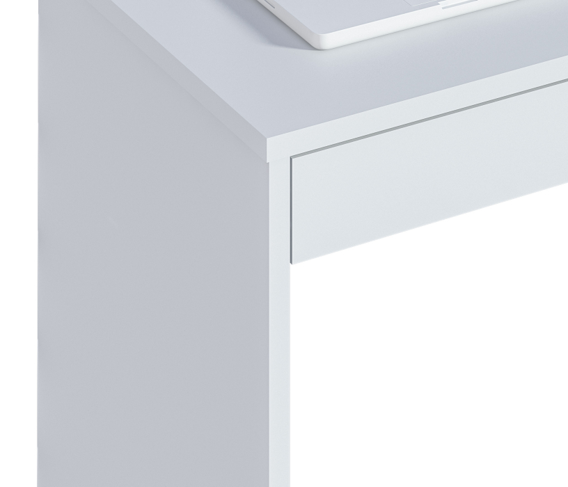 Прямые компьютерные столы, Стол Мика СБ-3308 Белый