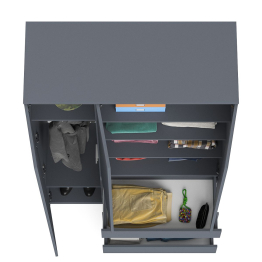 Широкий шкаф-комод Мори МШ1200.1