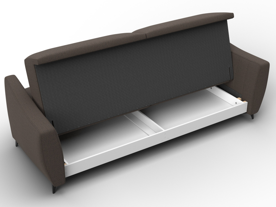 Диваны кровати прямые, Диван-книжка Лига-095 НПБ , рогожка Амур