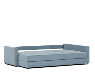 Диван угловой Фрисби дельфин, велюр