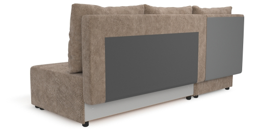 Угловой диван Каир Lux, велюр, левый